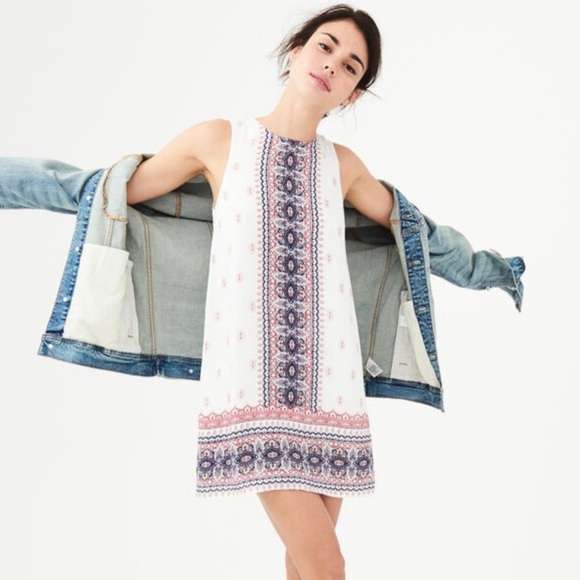 Aeropostale Dresses & Skirts - AéRopostale boho print tie back shift dress dress size extra large